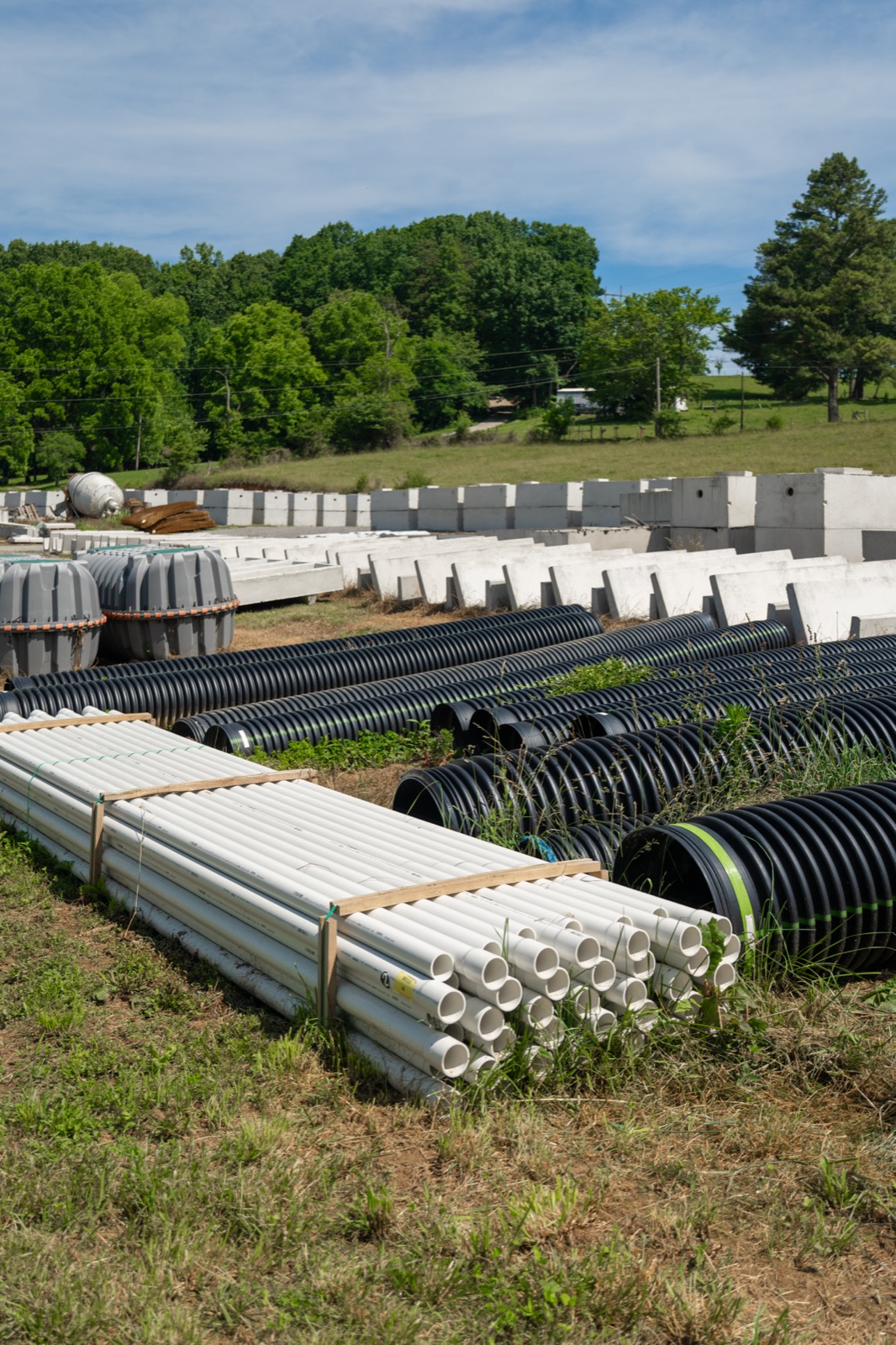 East Tennessee farmland — the region Daniels Septic and Precast serves